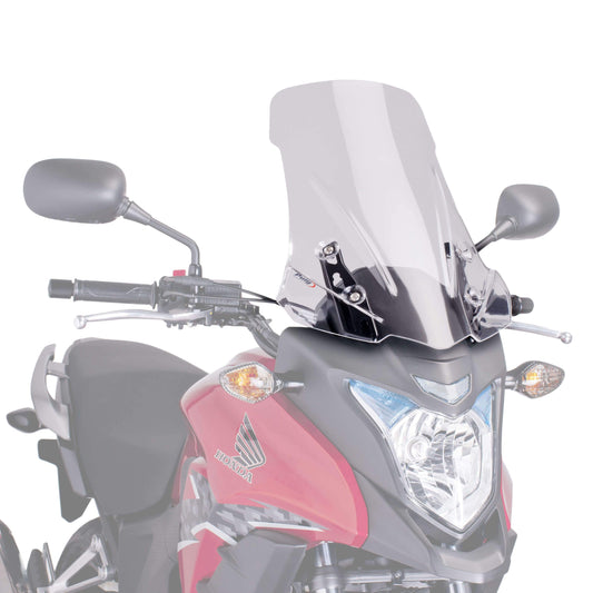 Puig Touring Screen | Clear | Honda CB 500 X 2013>2015 - Bikerr