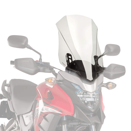 Puig Touring Screen | Clear | Honda CB 500 X 2016>2018 - Bikerr