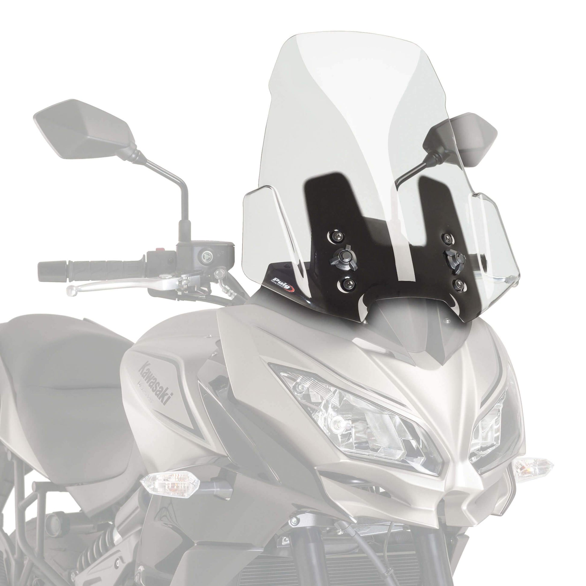 Puig Touring Screen | Clear | Kawasaki Versys 1000 2012>2018 - Bikerr