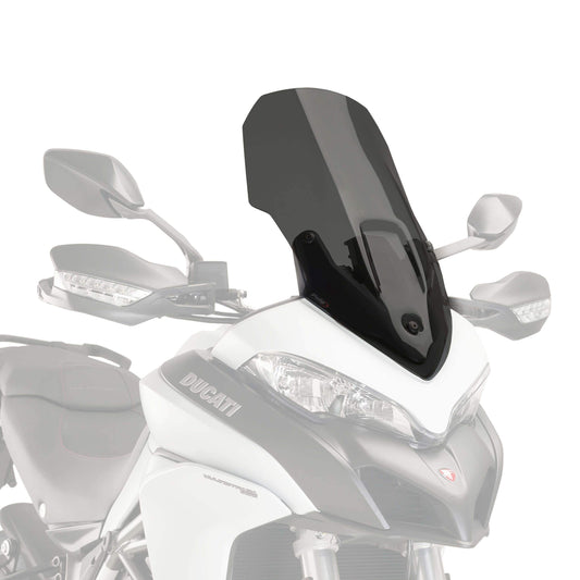 Puig Touring Screen | Dark Smoke | Ducati Multistrada 950 2017>2021 - Bikerr