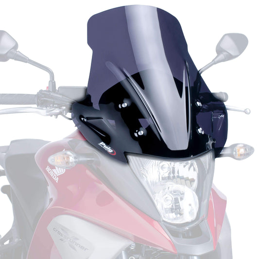 Puig Touring Screen | Dark Smoke | Honda VFR 800 X Crossrunner 2011>2014 - Bikerr