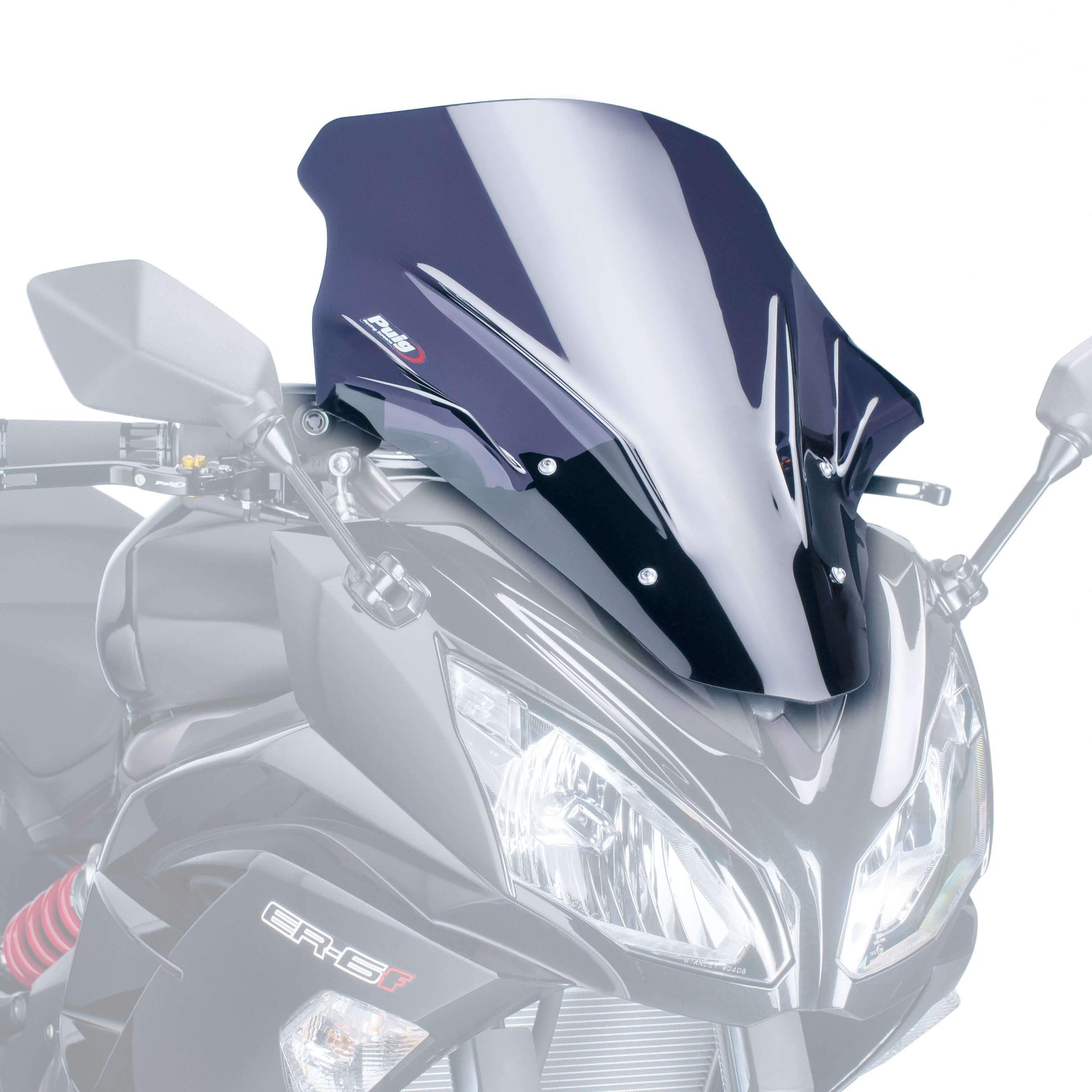 Puig Touring Screen | Dark Smoke | Kawasaki ER-6F 2012>2016 - Bikerr