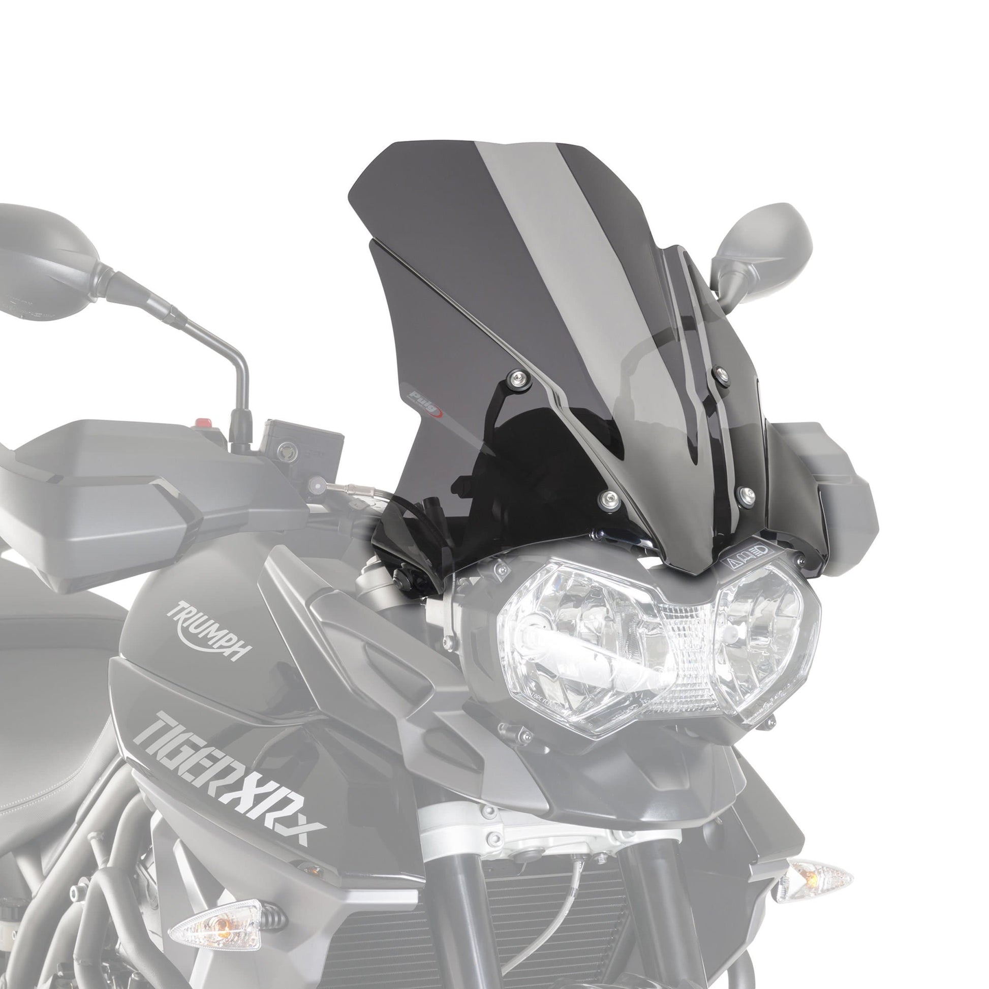 Puig Touring Screen | Dark Smoke | Triumph Tiger 800 XR/XRT/XRX/Low 2011>2017 - Bikerr