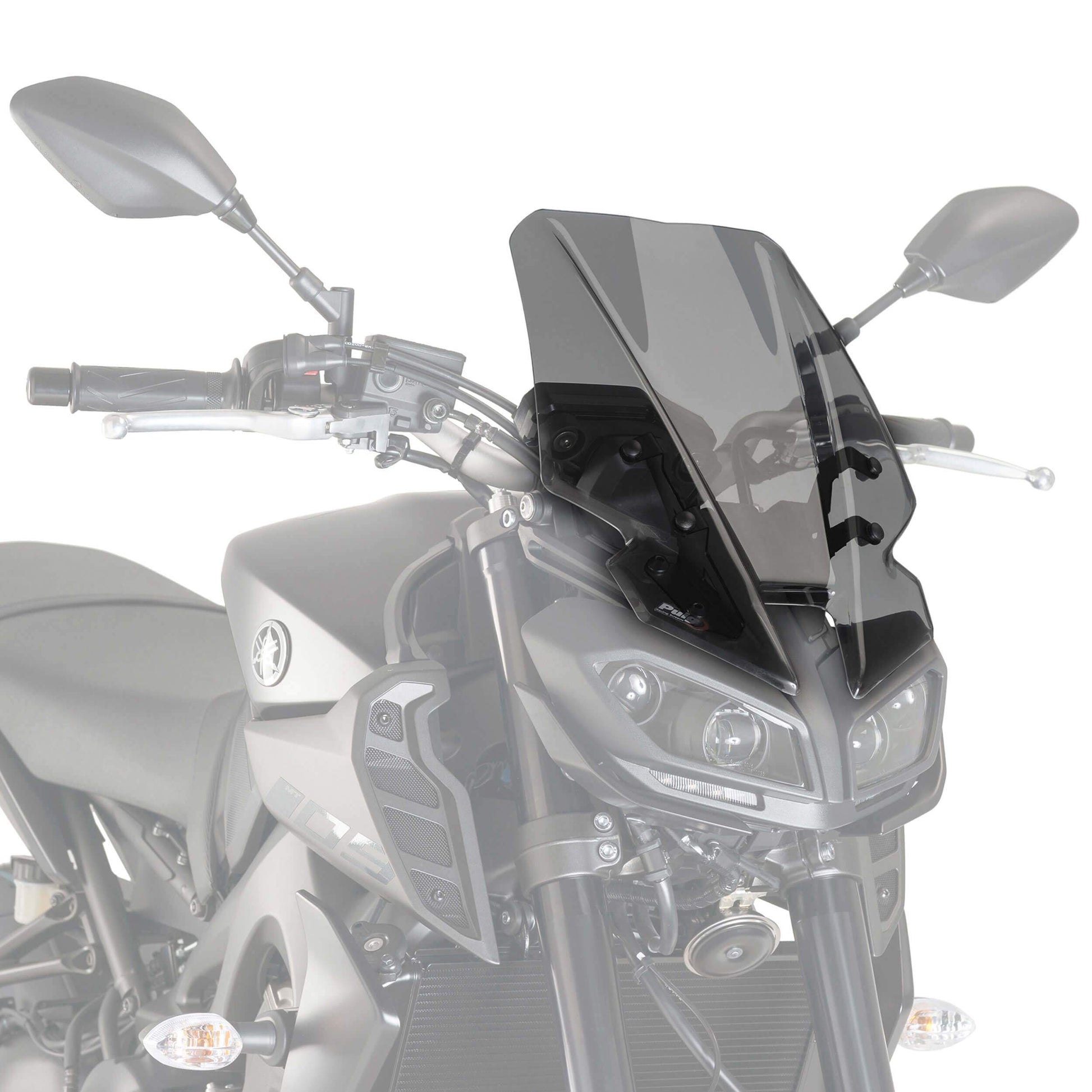 Puig Touring Screen | Dark Smoke | Yamaha MT-09 2017>2020 - Bikerr