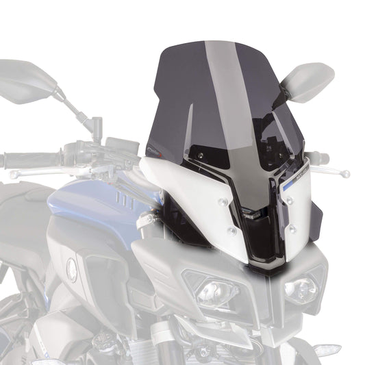 Puig Touring Screen | Dark Smoke | Yamaha MT-10 SP 2016>2021 - Bikerr