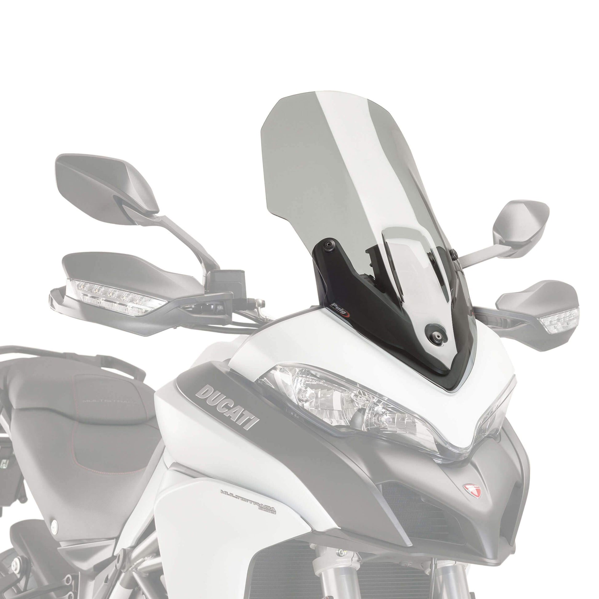 Puig Touring Screen | Light Smoke | Ducati Multistrada 1200 Enduro 2015>2020 - Bikerr