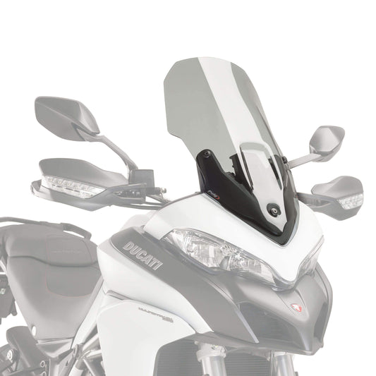 Puig Touring Screen | Light Smoke | Ducati Multistrada 950 2017>2021 - Bikerr