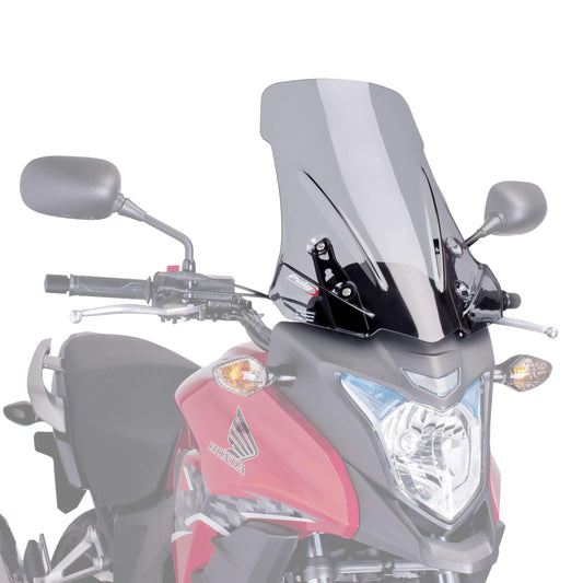 Puig Touring Screen | Light Smoke | Honda CB 500 X 2013>2015 - Bikerr