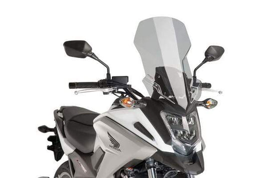 Puig Touring Screen | Light Smoke | Honda NC 750 X 2016>2020 - Bikerr