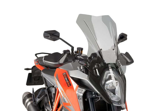 Puig Touring Screen | Light Smoke | KTM 1290 SuperDuke GT 2016>2018 - Bikerr