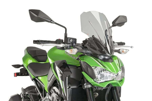 Puig Touring Screen | Light Smoke | Kawasaki Z 900 2017>2019 - Bikerr