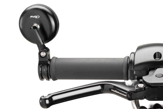 Puig Tracker Bar End Mirror | Black - Bikerr