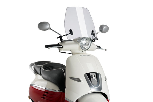 Puig Trafic Screen | Clear | Peugeot Django 2016>2020 - Bikerr