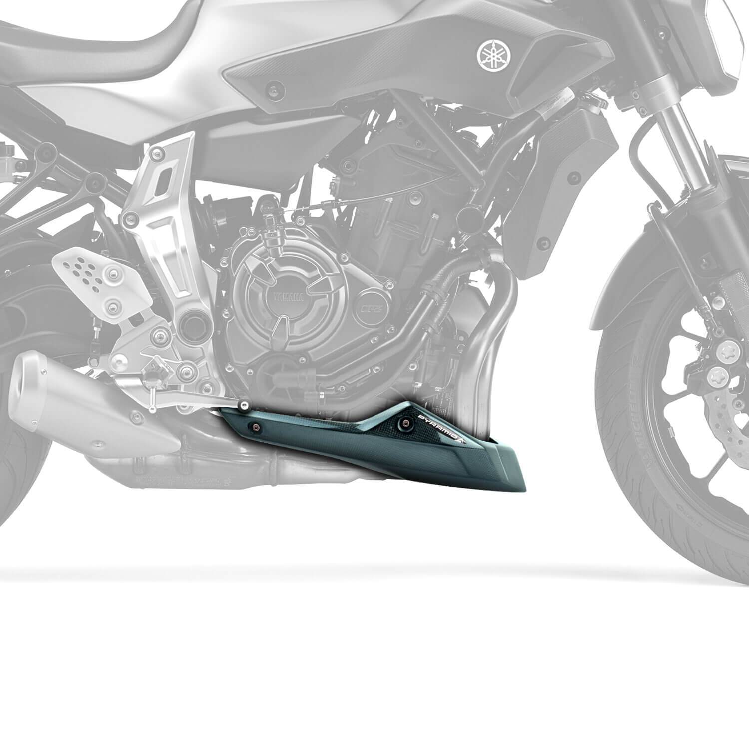 Belly Pan | Carbon | Yamaha MT-07 2013> - Bikerr
