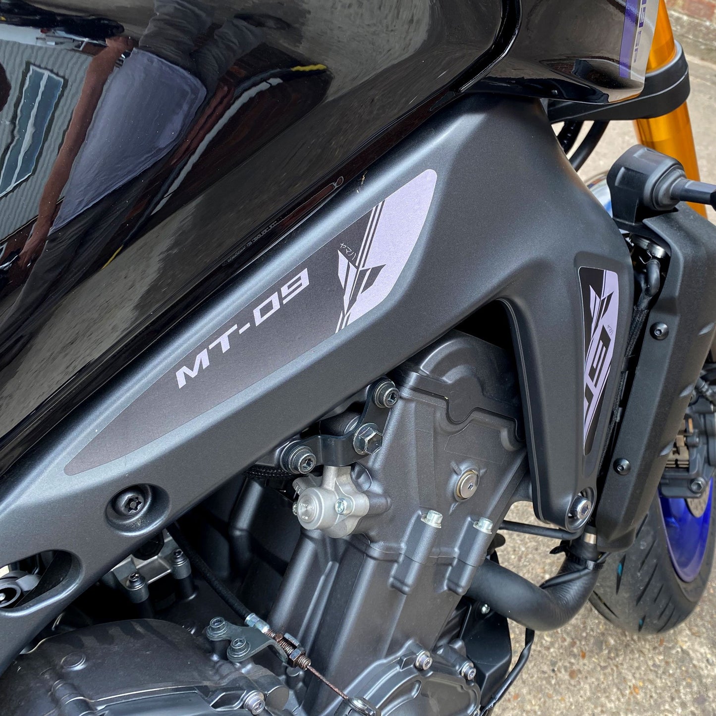 Decals (Set of 6) | Black & Grey | Yamaha MT-09 2021>