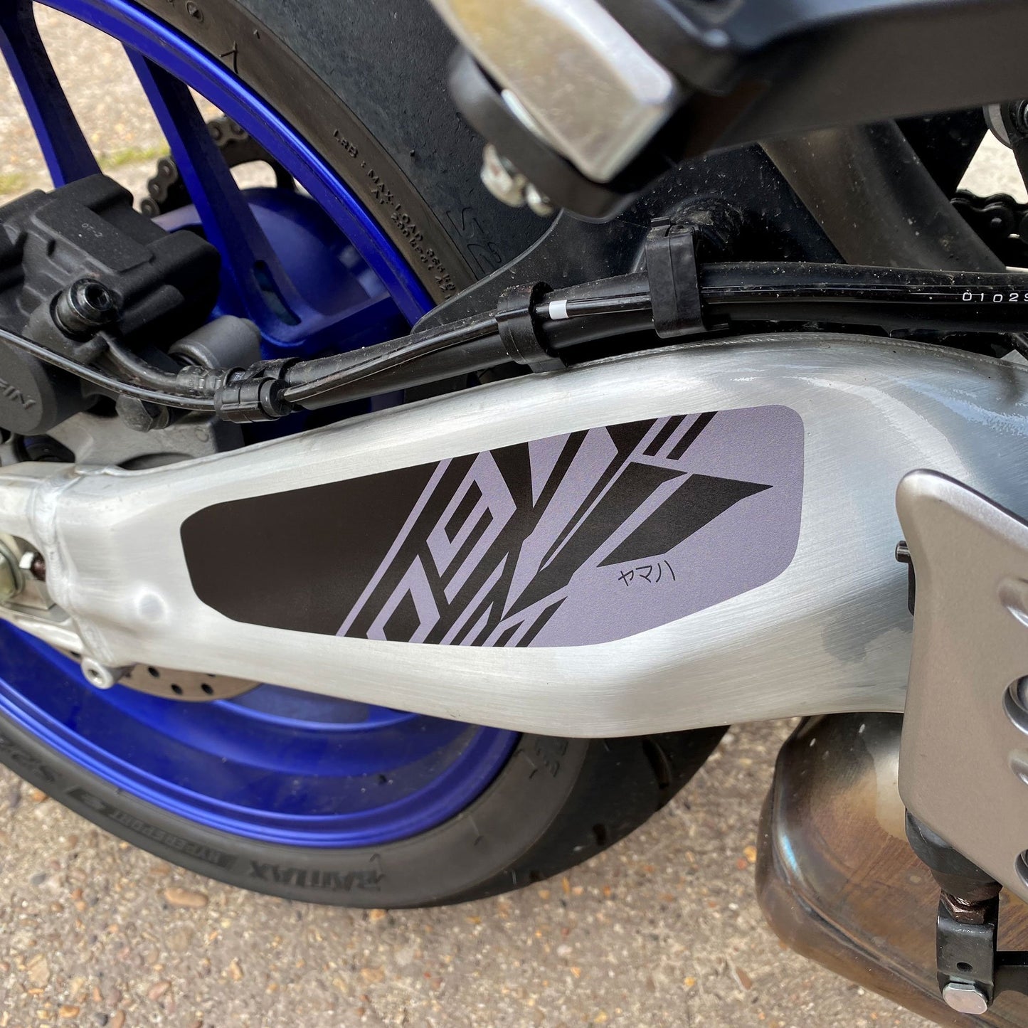 Decals (Set of 6) | Black & Grey | Yamaha MT-09 2021>