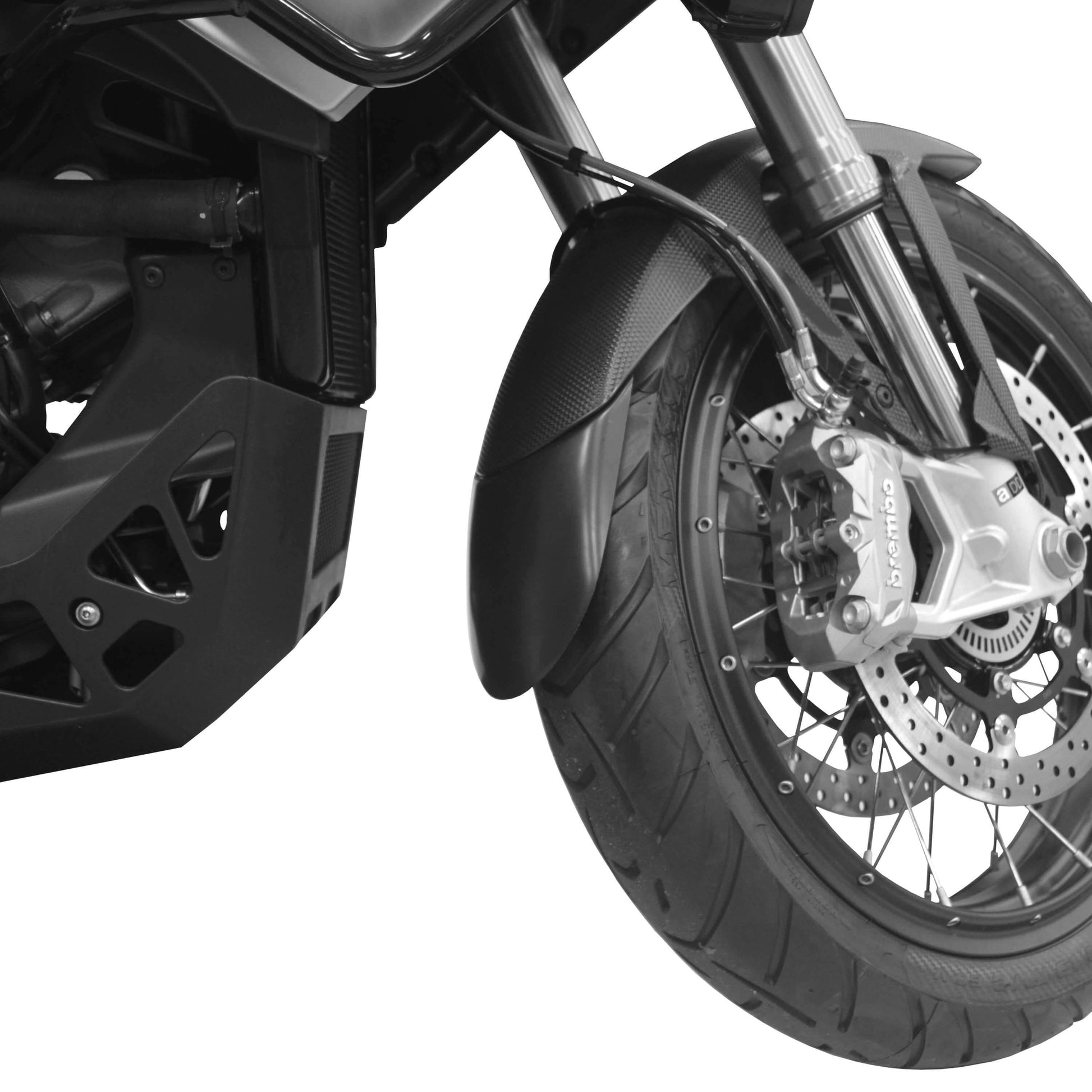 Extenda Fenda | Matte Black | Aprilia Caponord 1200 Rally 2015>2017 - Bikerr