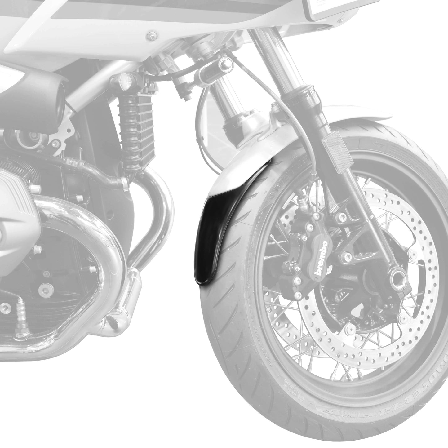 Extenda Fenda | Matte Black | BMW R Nine T 2014> - Bikerr