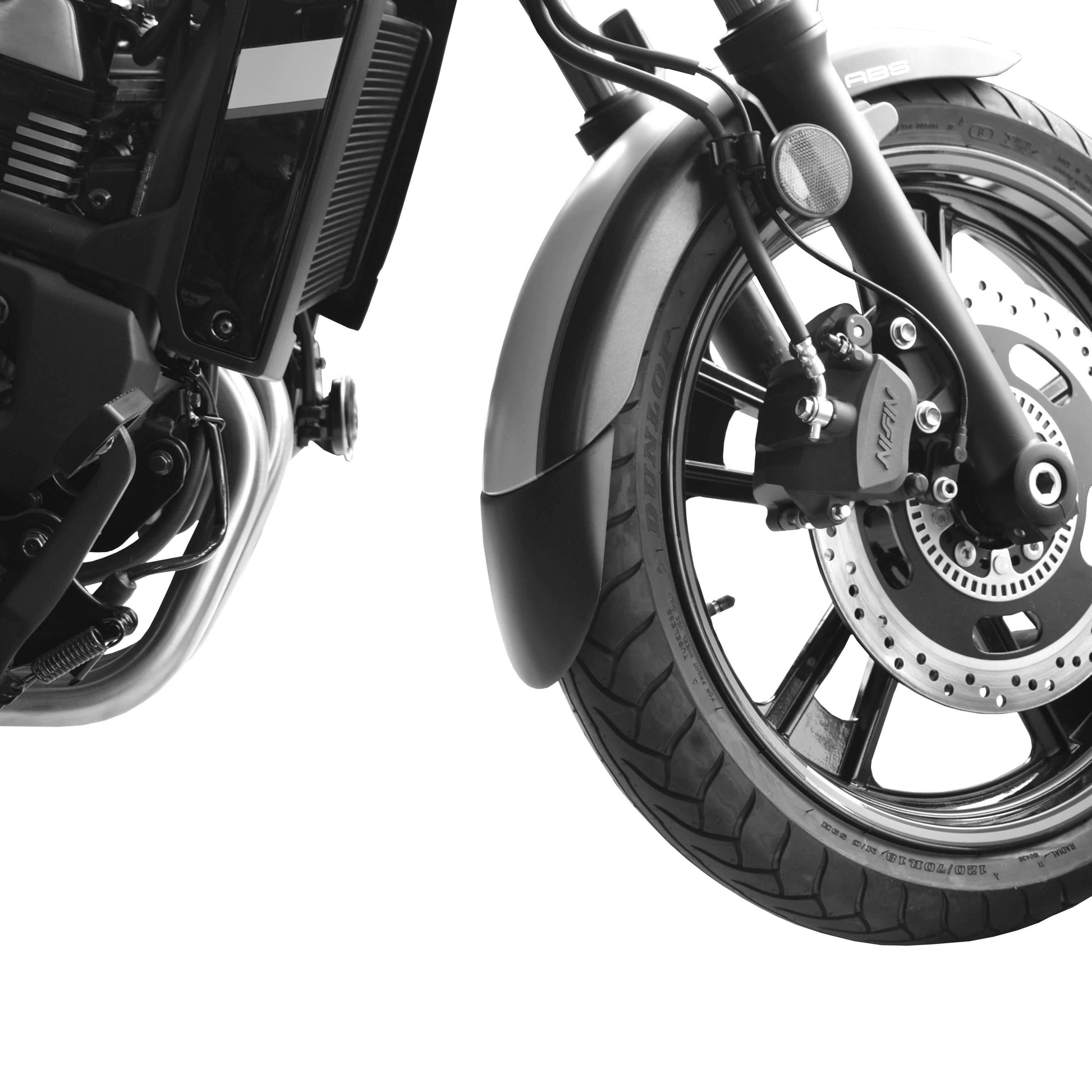 Extenda Fenda | Matte Black | Kawasaki Vulcan S 2015> - Bikerr