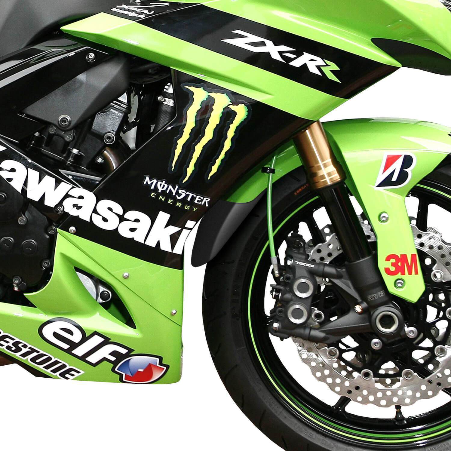 Extenda Fenda | Matte Black | Kawasaki ZX10-R 2004>2007 - Bikerr