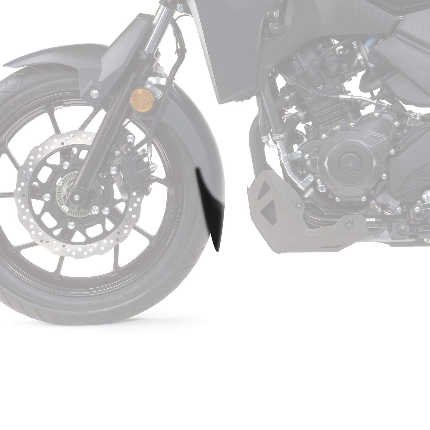 Extenda Fenda | Matte Black | Suzuki DL 250 V-Strom 2017> - Bikerr