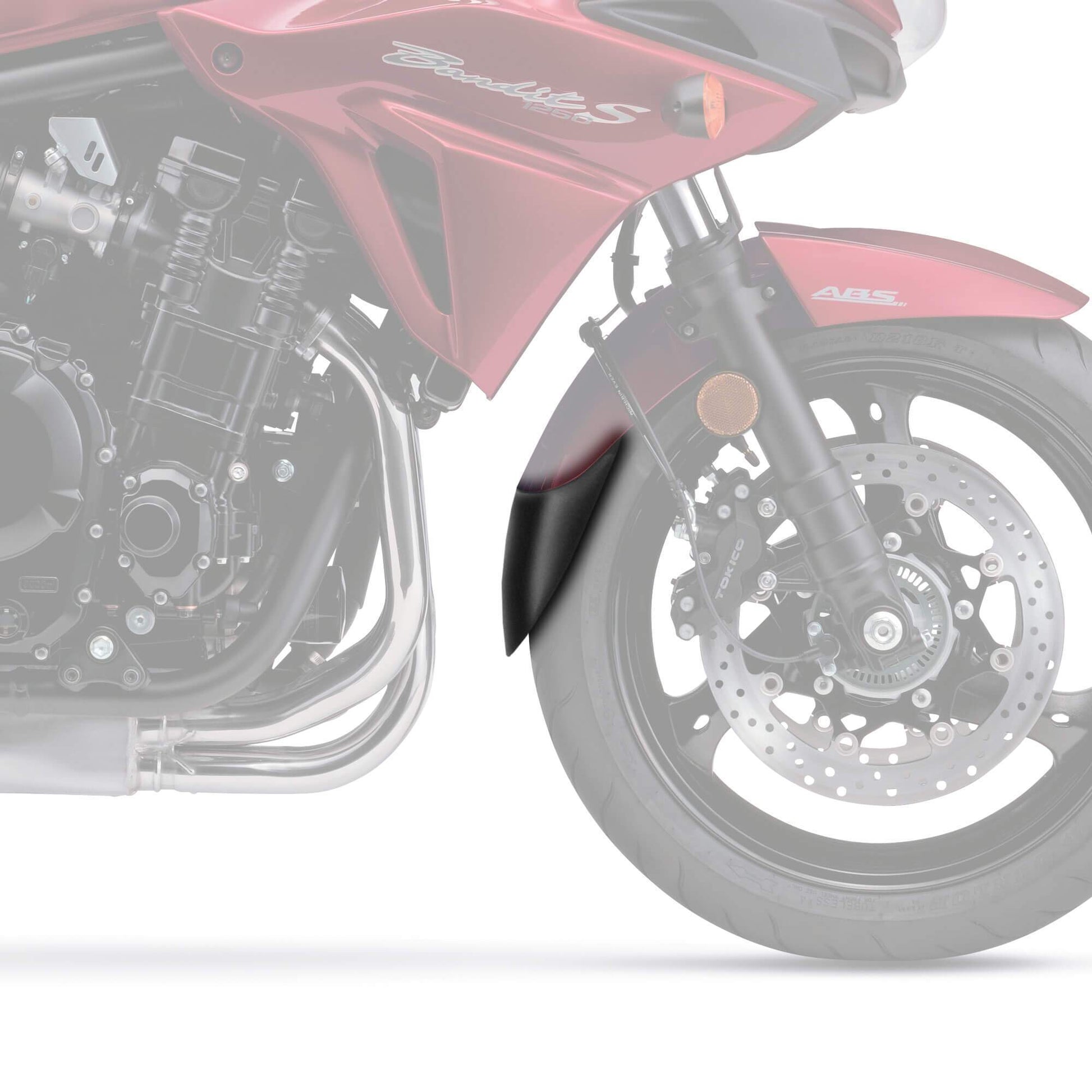 Extenda Fenda | Matte Black | Suzuki GSF 1200 Bandit 2006>2016 - Bikerr