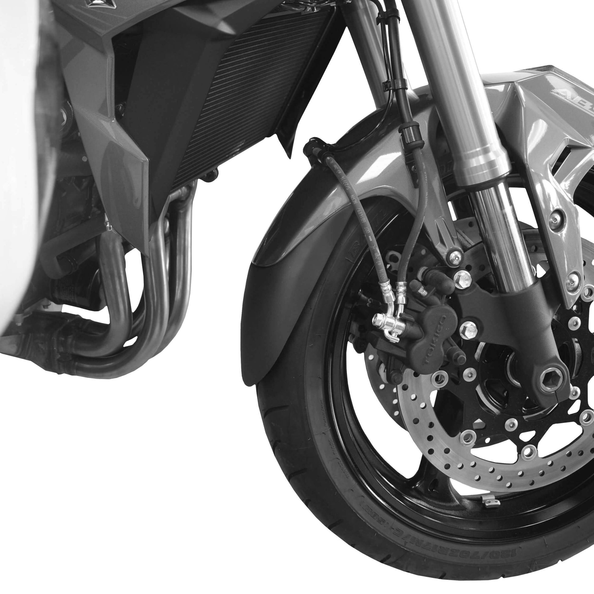 Extenda Fenda | Matte Black | Suzuki GSR 750 2011>2016 - Bikerr