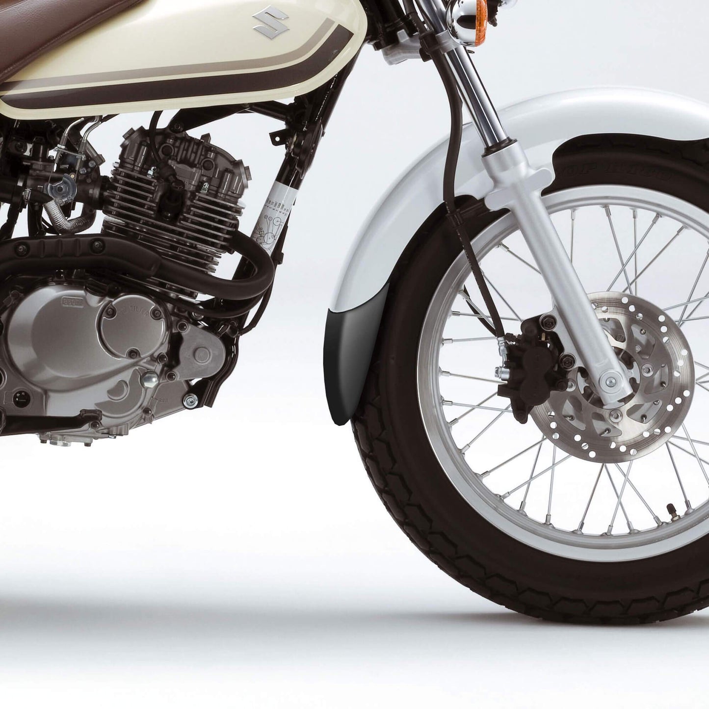 Extenda Fenda | Matte Black | Suzuki RV 125 Van Van 2003>2016 - Bikerr