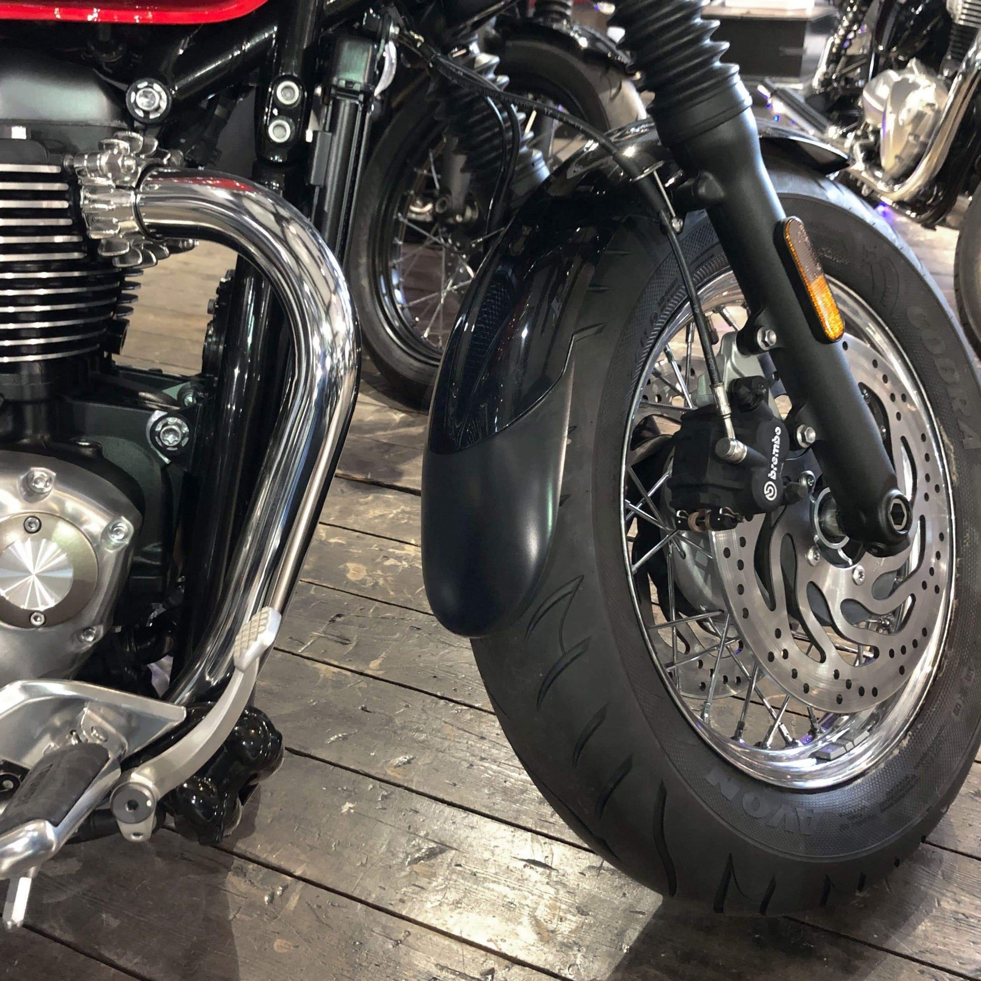 Extenda Fenda | Matte Black | Triumph Bonneville Speedmaster 2018> - Bikerr