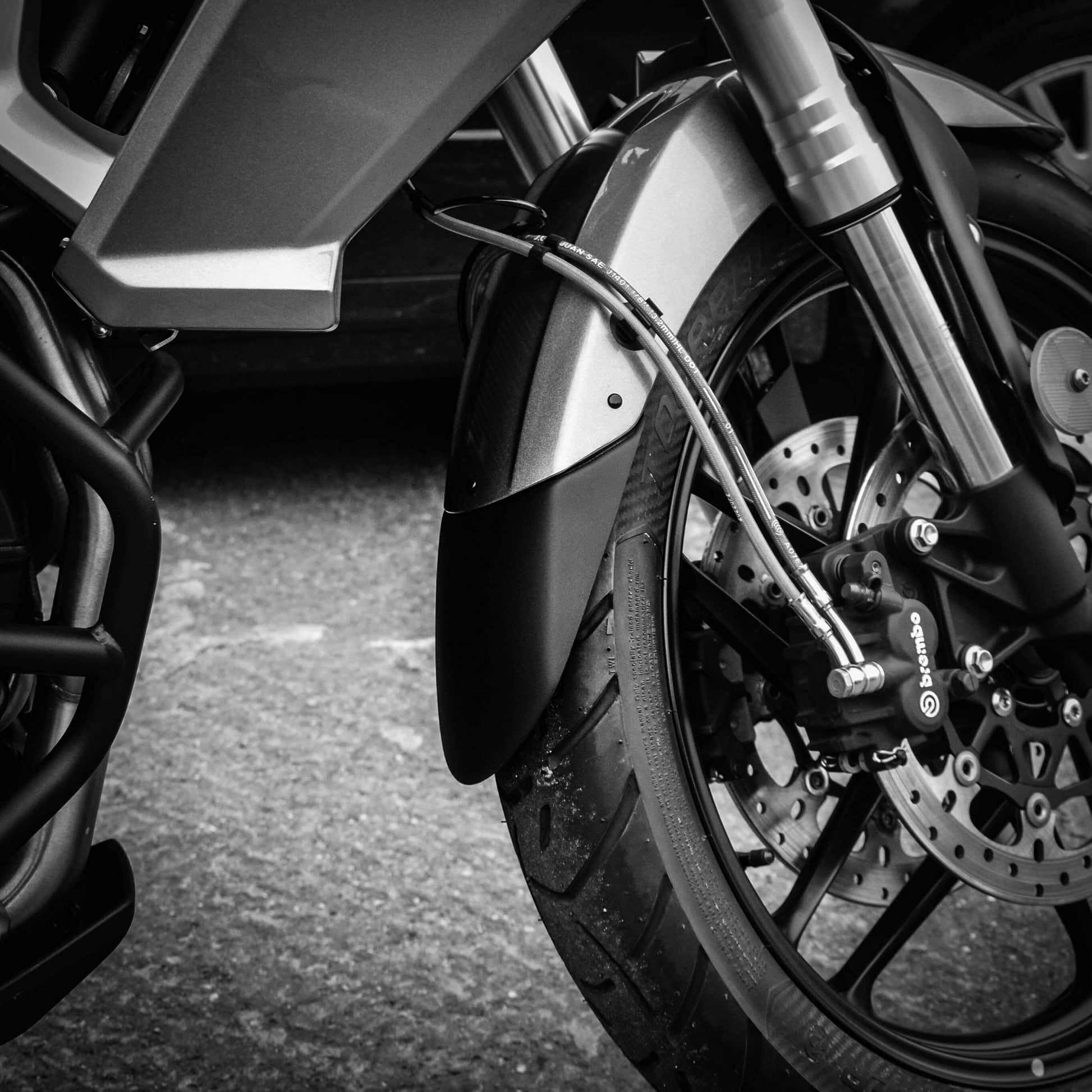 Extenda Fenda | Matte Black | Triumph Tiger 800 XR/XRT/XRX/Low 2011> - Bikerr