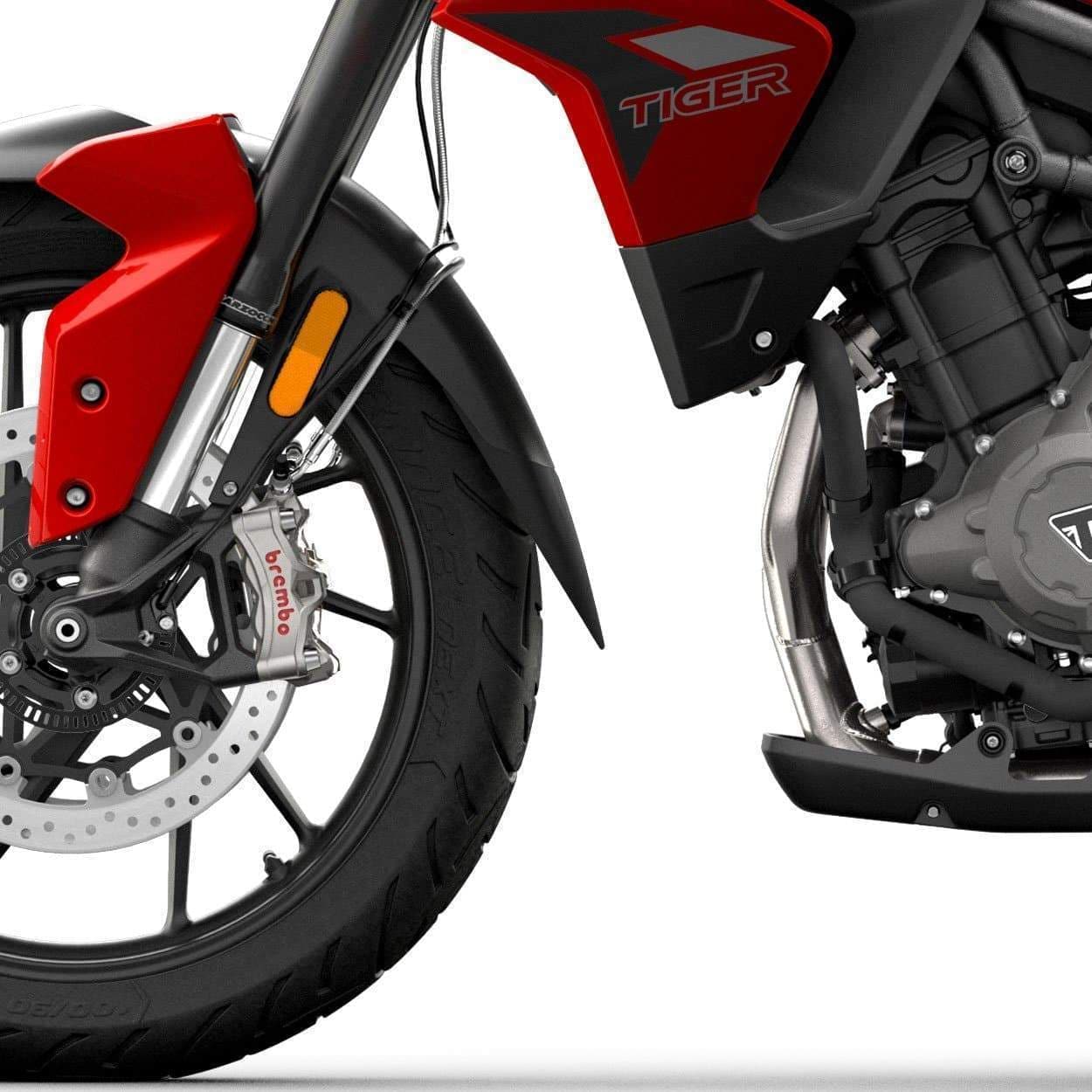 Extenda Fenda | Matte Black | Triumph Tiger 850 Sport 2021> - Bikerr