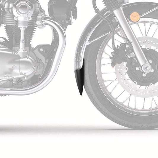 Extenda Fenda (chrome guard only) | Matte Black | Kawasaki W 400 2006>2009 - Bikerr