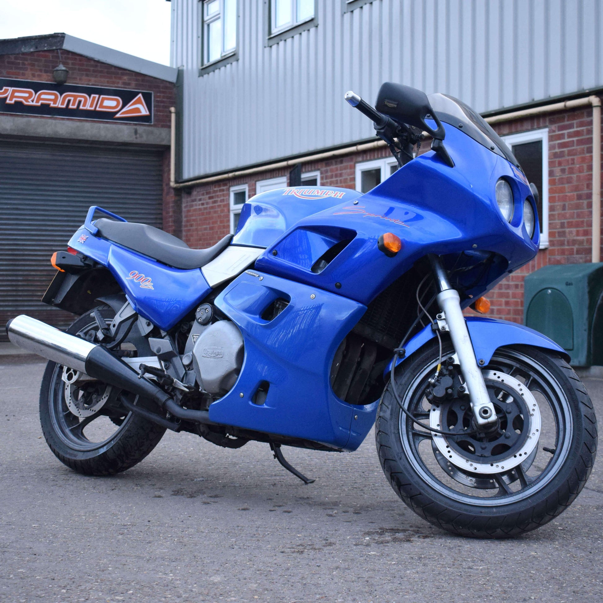 Fairing Lowers | Gloss Blue | Triumph Sprint 900 1993>1998 - Bikerr