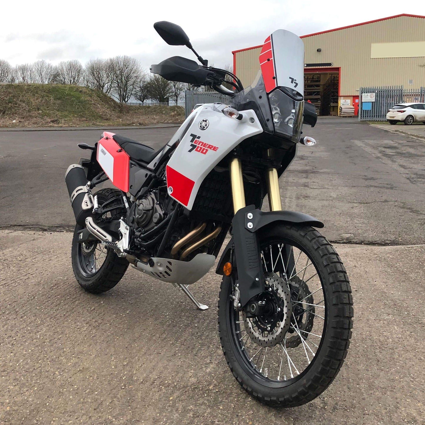 Fly Screen | Competition White Scheme | Yamaha Tenere 700 2019>