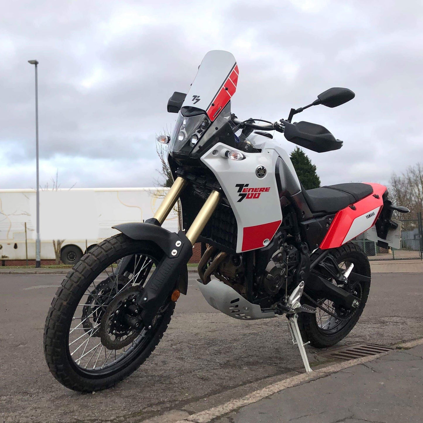 Fly Screen | Competition White Scheme | Yamaha Tenere 700 2019>