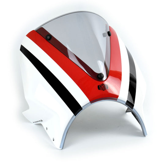 Fly Screen | Dynamic White Scheme | Yamaha XSR 700 2020> - Bikerr