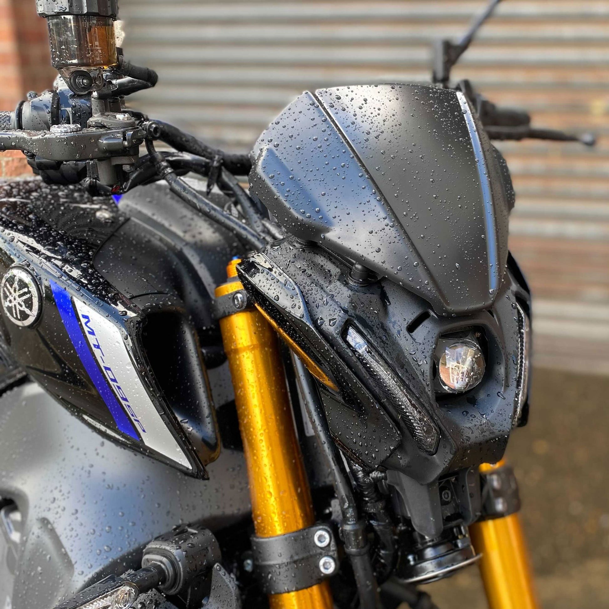 Fly Screen | Icon Blue Colours | Yamaha MT-09 2021> - Bikerr