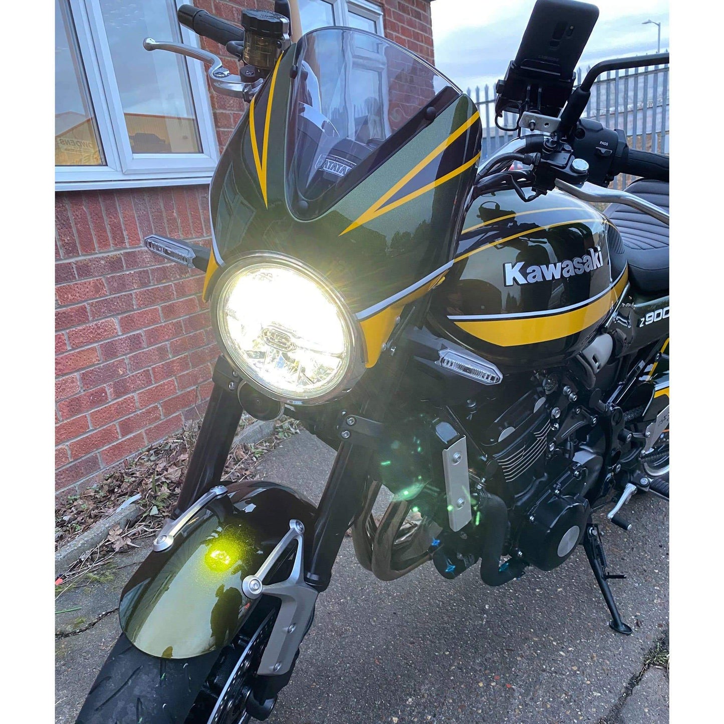 Fly Screen | Metallic Green (Candytone Green Scheme) | Kawasaki Z 900 RS 2019>