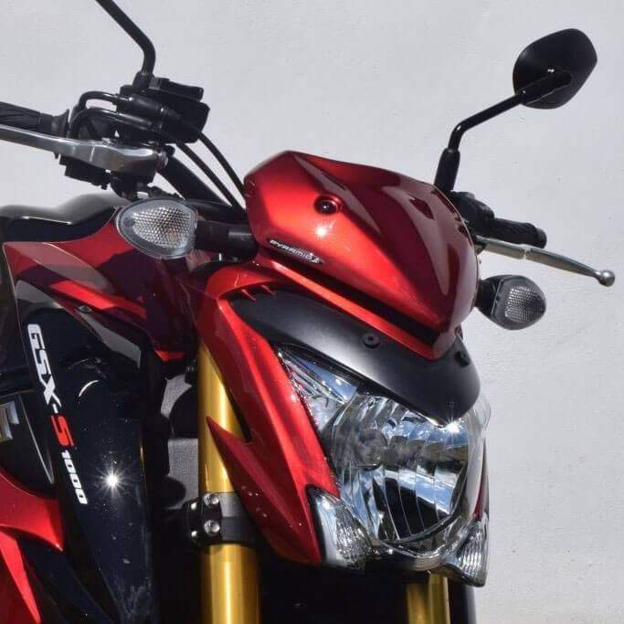 Fly Screen | Metallic Red (Candy Daring Red) | Suzuki GSX-S 1000 2015> - Bikerr