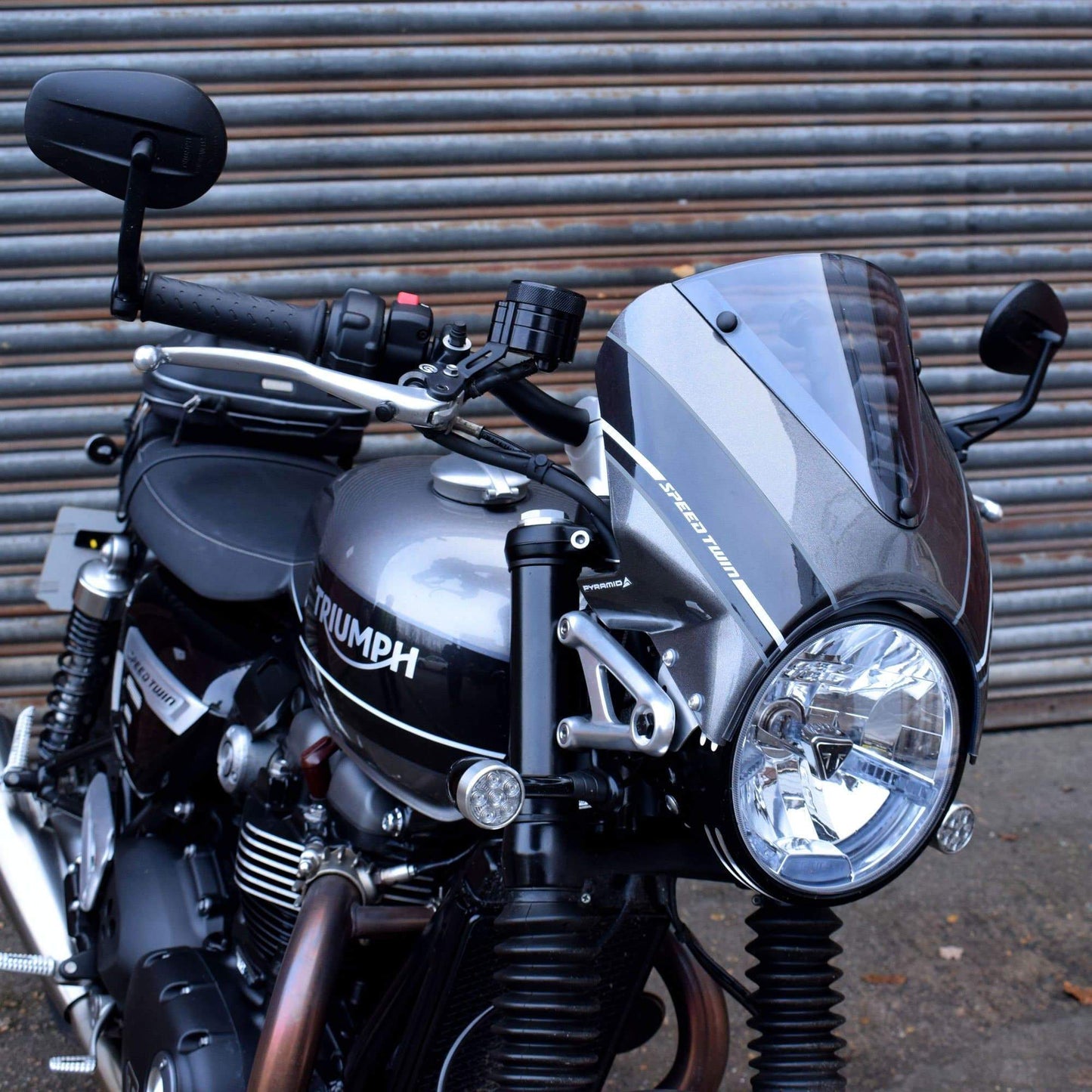 Fly Screen | Silver Ice & Storm Grey | Triumph Speed Twin 2019>