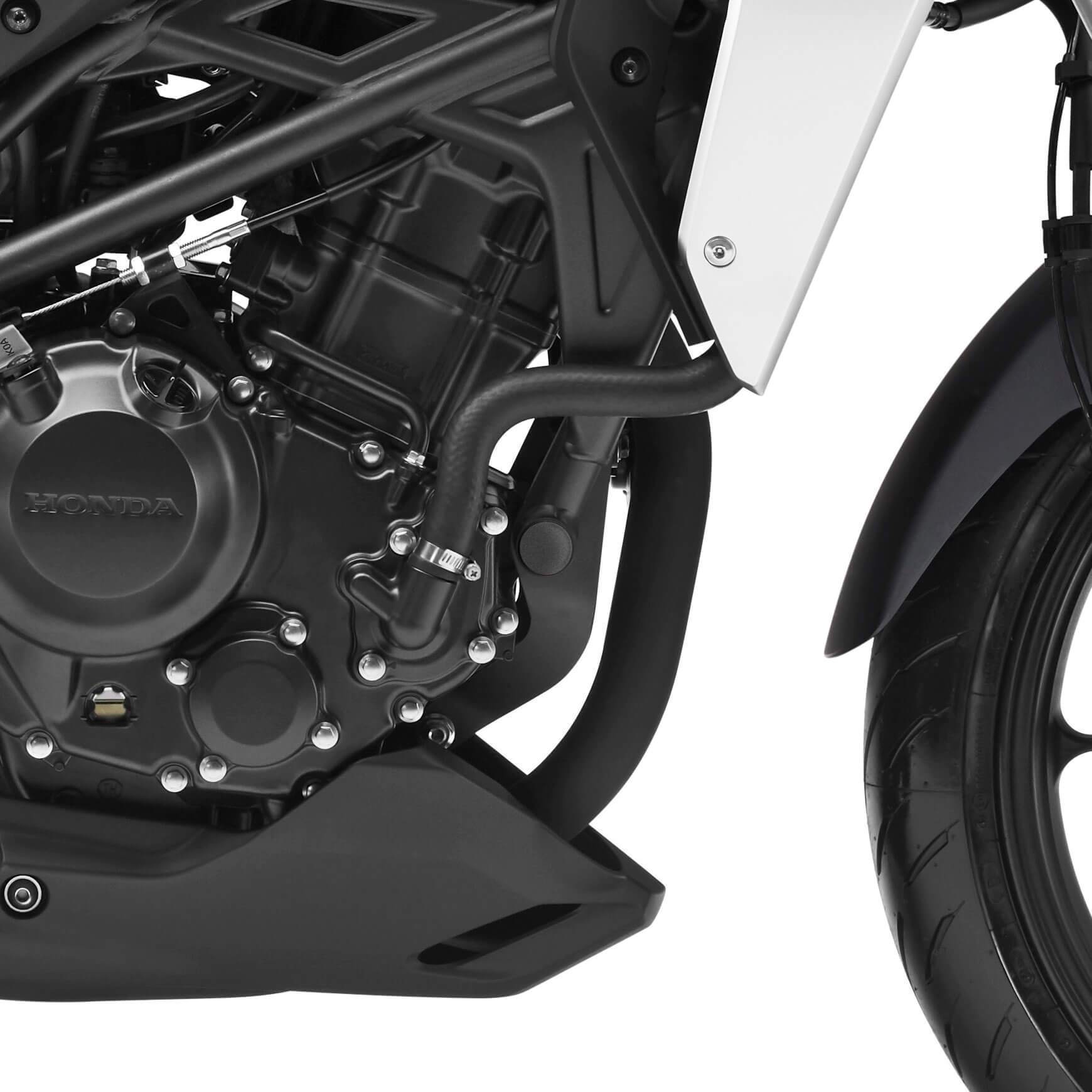 Frame End Caps | Matte Black | Honda CB 125 R 2018> - Bikerr