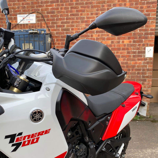 Handguard Extensions | Matte Black | Yamaha Tenere 700 2019> - Bikerr