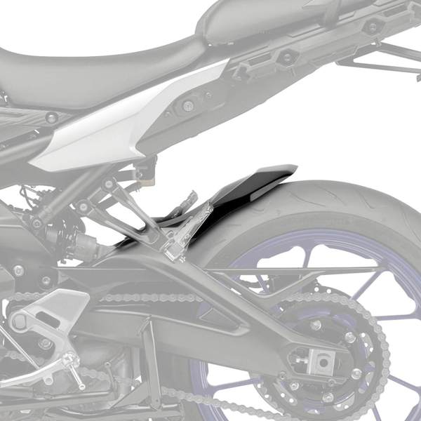 Hugger | Black Gloss | Yamaha MT-09 2013>2020 - Bikerr
