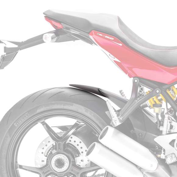 Hugger Extension | Matte Black | Ducati Monster 1200 R 2016>2020 - Bikerr