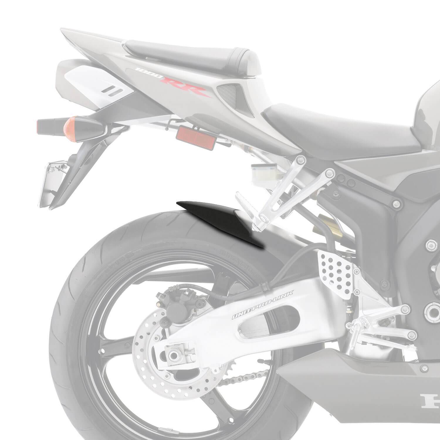 Hugger Extension | Matte Black | Honda CBR 1000 RR 2004>2007 - Bikerr