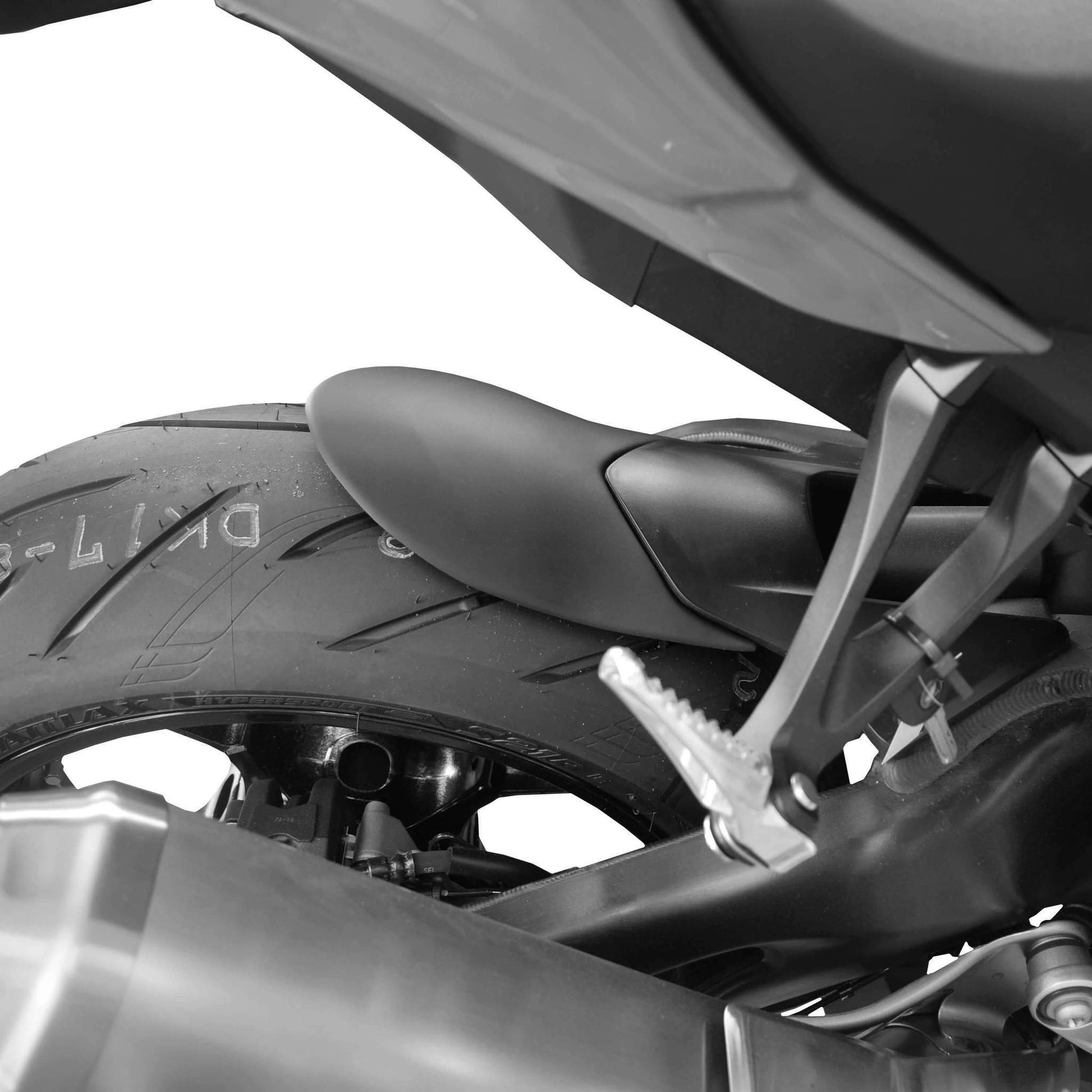 Hugger Extension | Matte Black | Honda CBR 1000 RR 2013>2019 - Bikerr