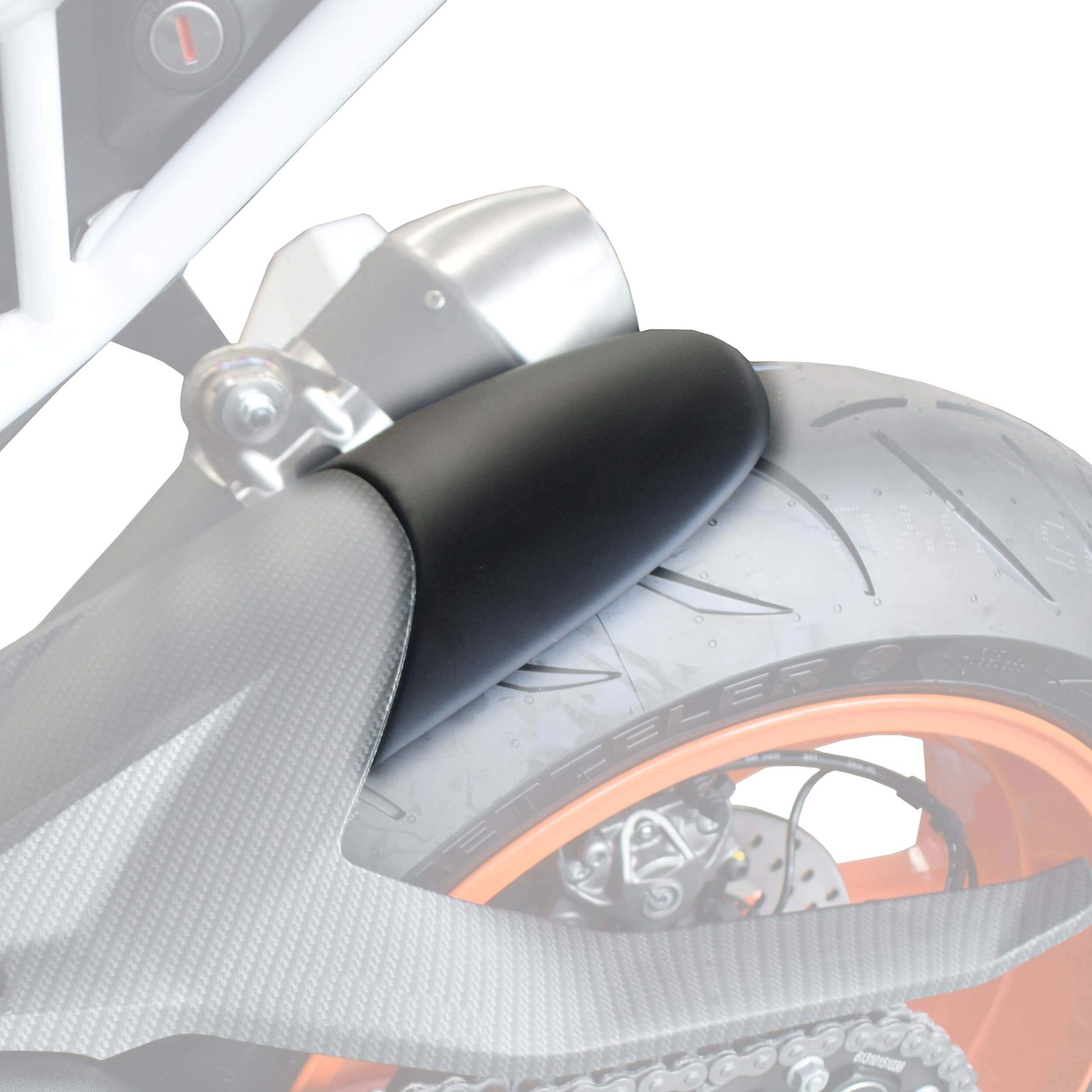 Hugger Extension | Matte Black | KTM 1290 Superduke GT 2016> - Bikerr