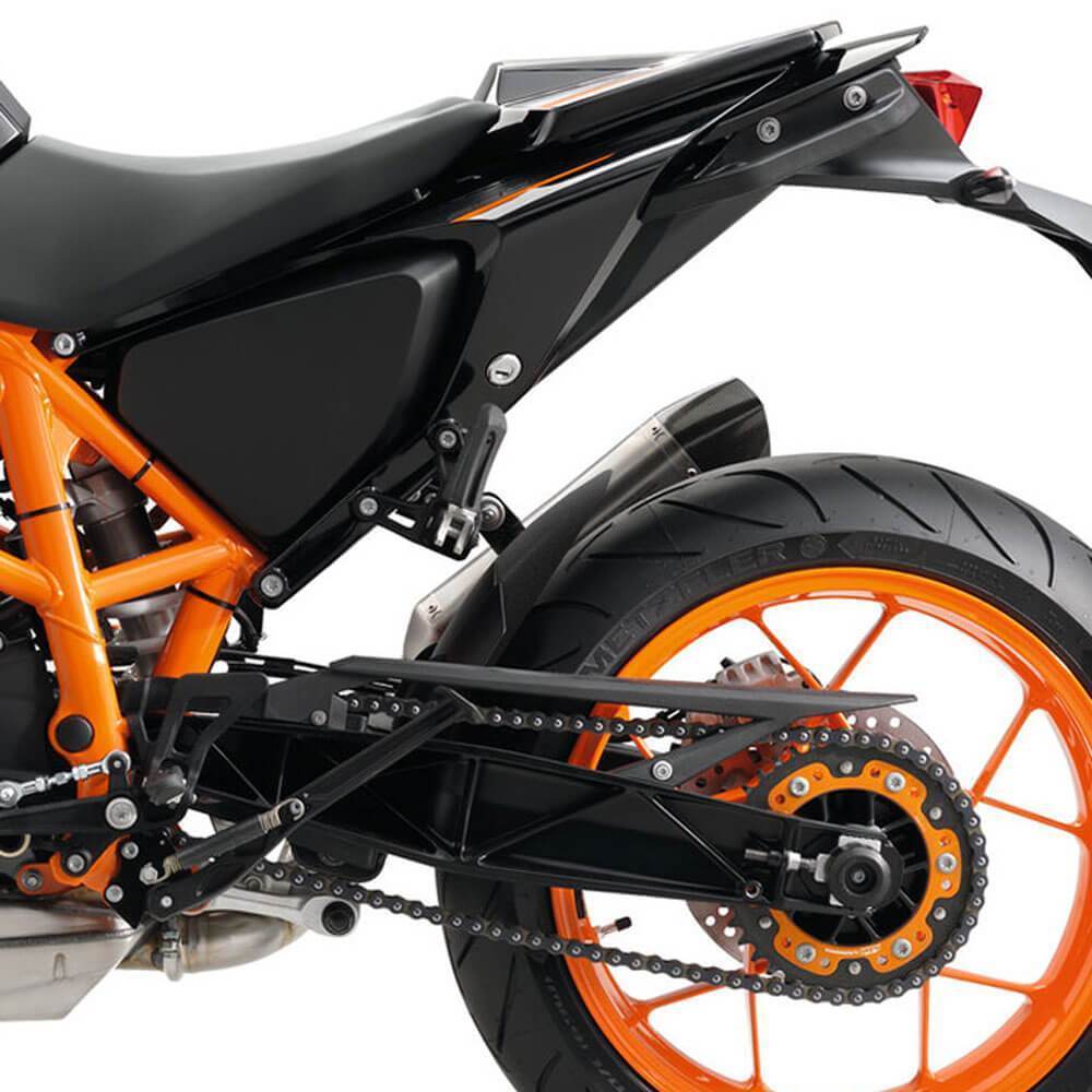Hugger Extension | Matte Black | KTM 690 Duke 2012> - Bikerr