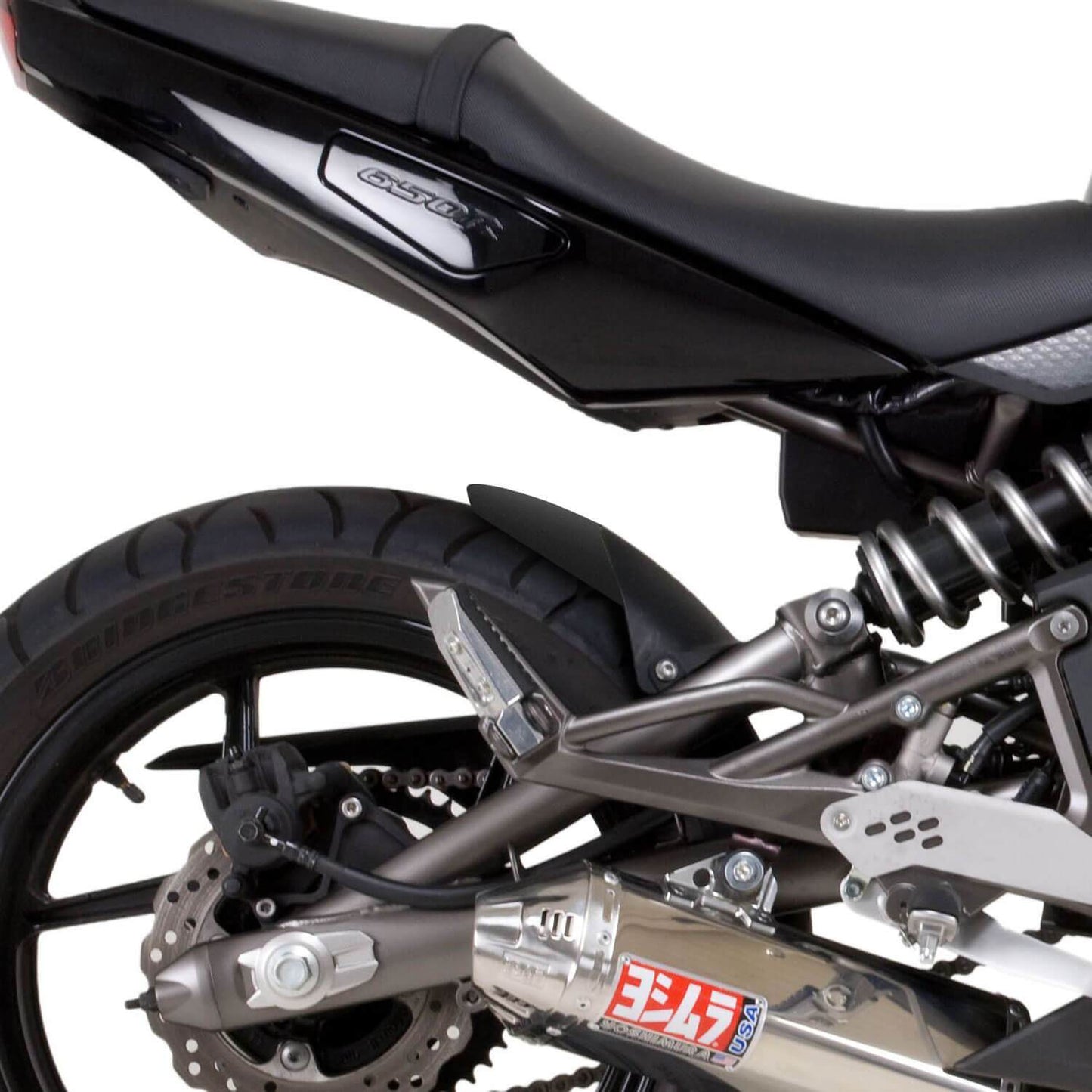Hugger Extension | Matte Black | Kawasaki ER-6F 2009>2011 - Bikerr