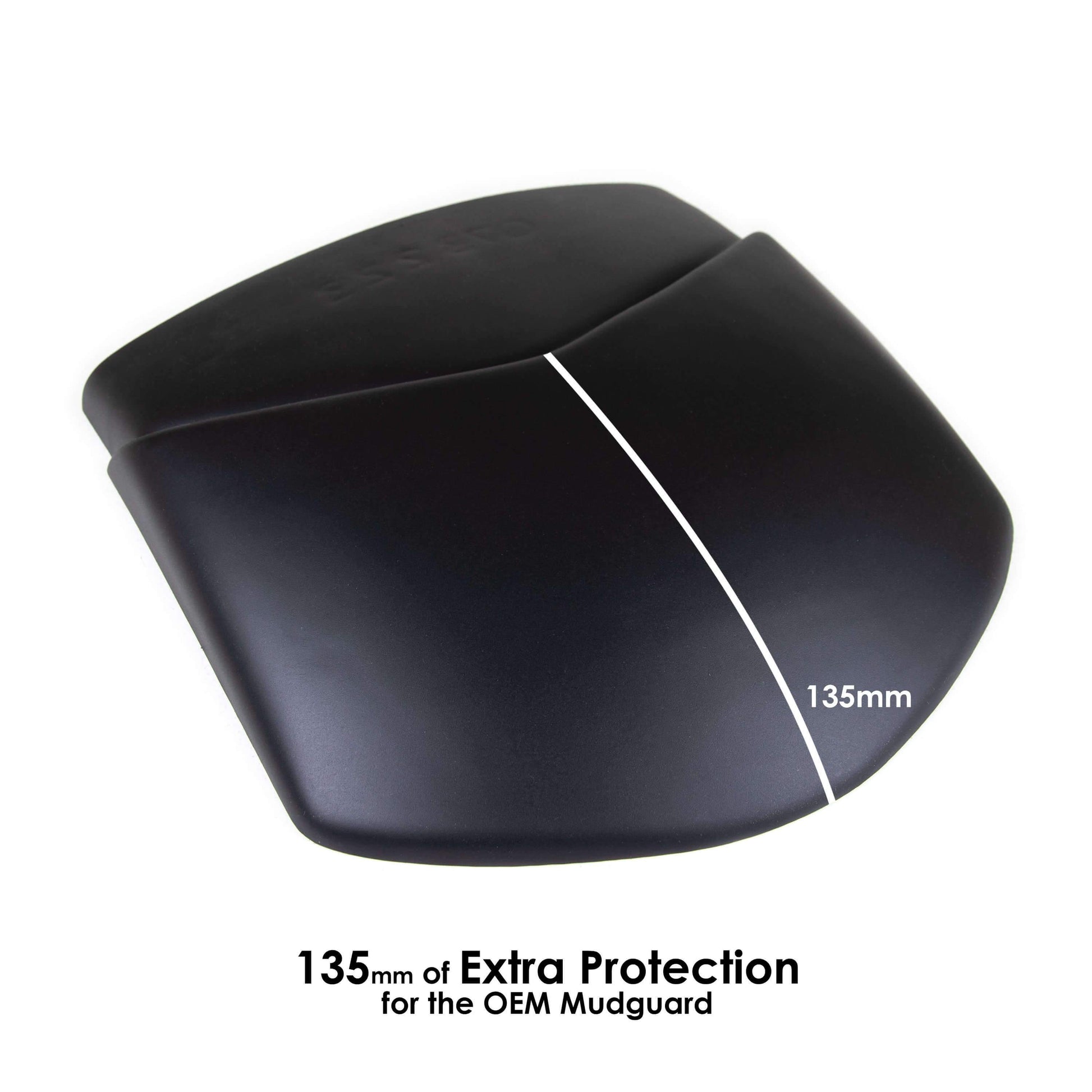 Hugger Extension | Matte Black | Kawasaki ER-6F 2009>2011 - Bikerr